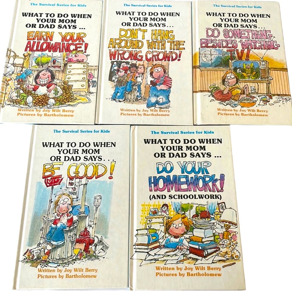 5 books from The Survival Series for Kids by Joy Wilt Berry